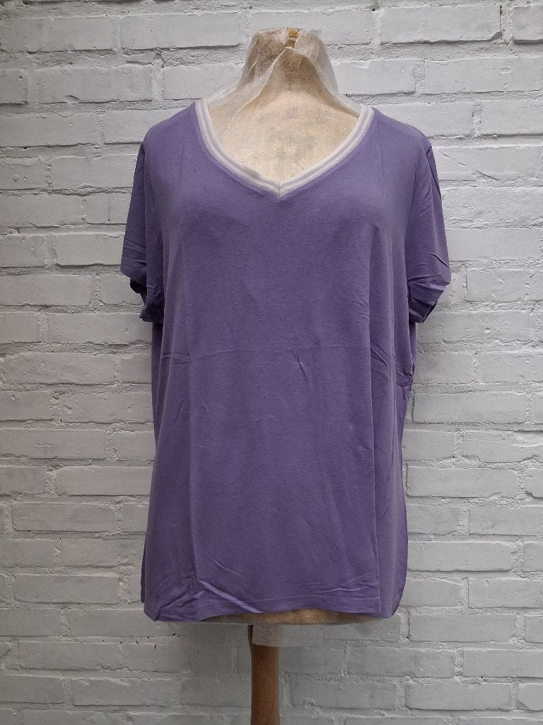 mooie maar eenvoudige t-shirt, Kleding | Dames, T-shirts, Paars, Maat 46/48 (XL) of groter, Ophalen of Verzenden, True spirit
