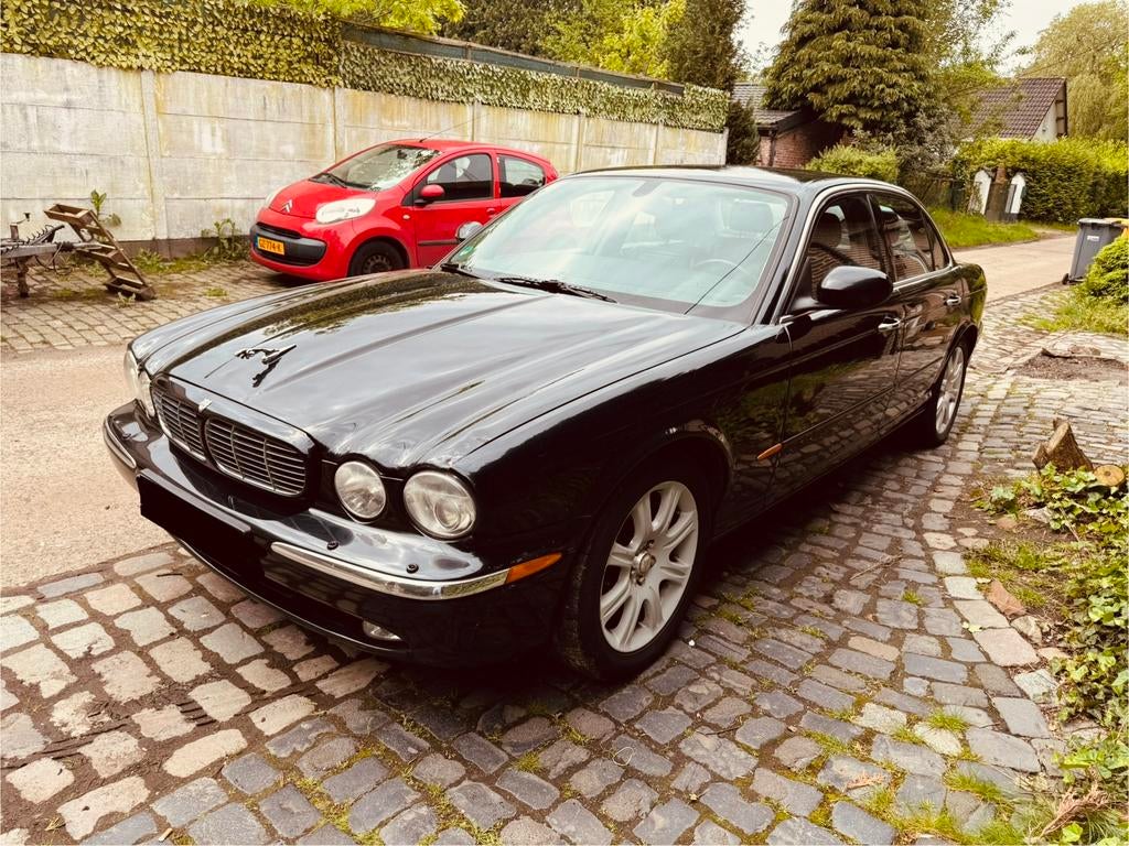 Jaguar XJ6 2005 3.0L V6 op LPG, Auto's, Jaguar, Automaat, Achterwielaandrijving, Zwart, 5 deurs