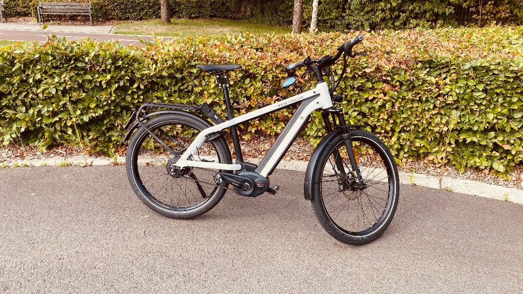 Speed Pedelec Riese & Muller Charger GT Vario HS Wit 2019, Gebruikt, Versnellingen, 49 tot 53 cm, Schijfrem