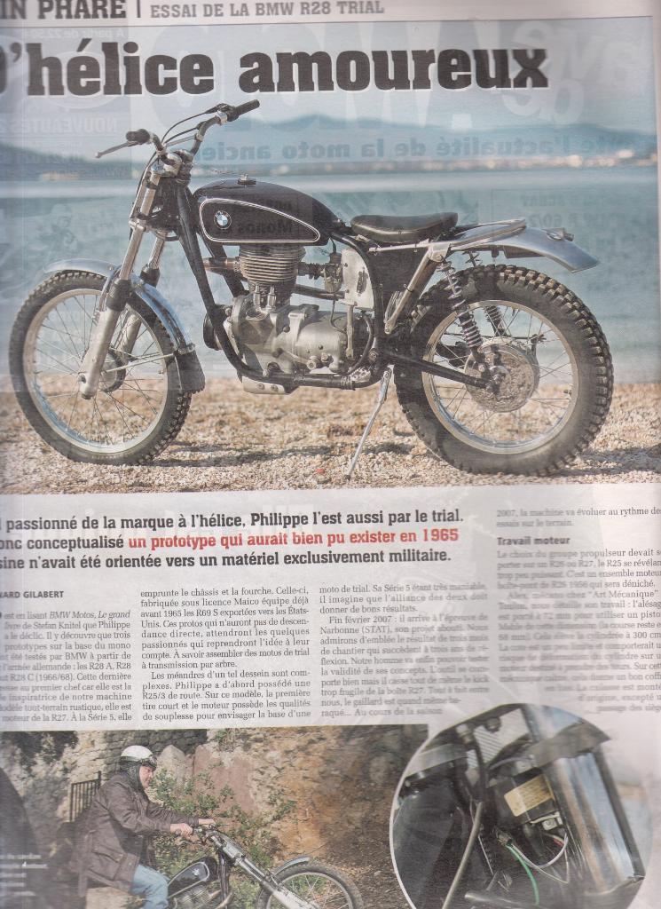 Moto BMW R 28 Trial collection, Verzenden, Gelezen