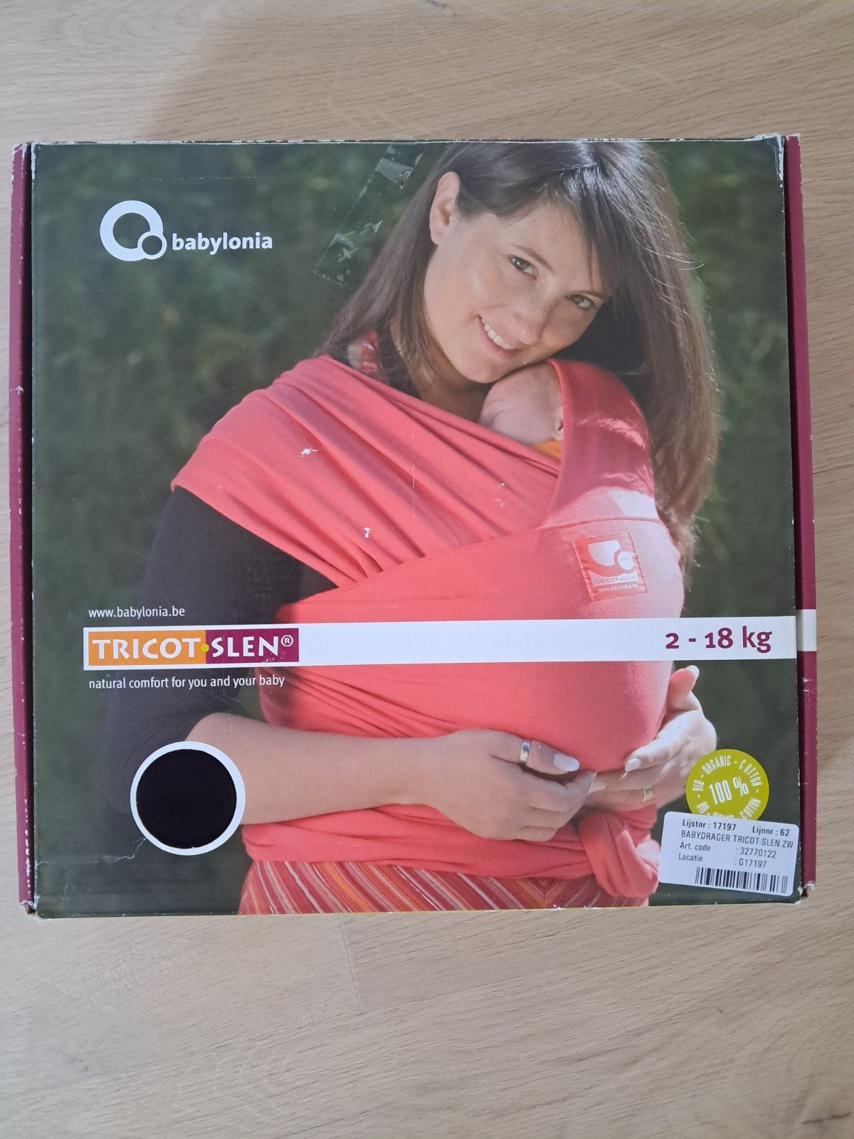 Babylonia Tricot-Slen Draagdoek Zwart, Ophalen, Draagdoek