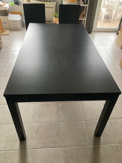 Table salle à manger, Maison & Meubles, Tables | Tables à manger, Teck, 150 à 200 cm, Cinq personnes ou plus, Enlèvement