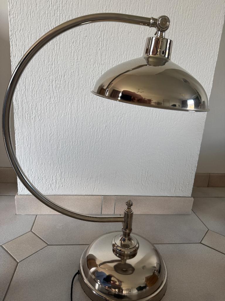 Tafellamp Riverdale, Ophalen, Gebruikt, Metaal, 50 tot 75 cm