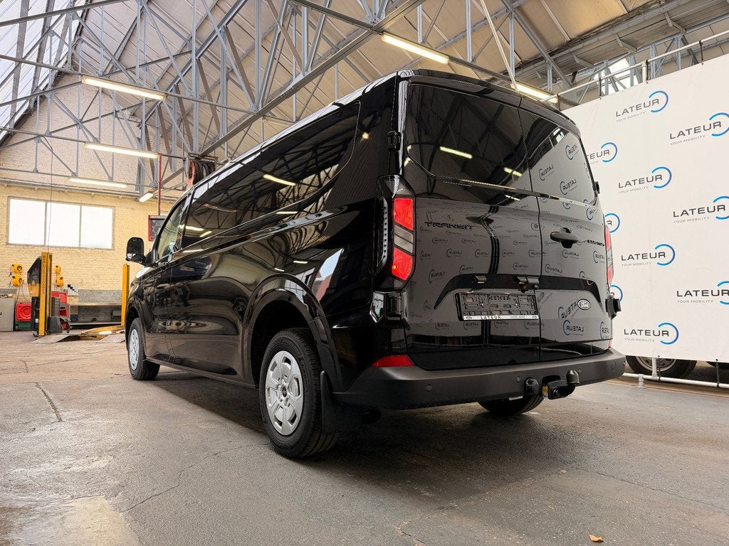 Ford Transit Custom 320L Trend 2.0TD 136Pk A8 + Driver Assis, Auto's, Bestelwagens en Lichte vracht, Stof, 136 pk, 2800 kg, Zwart