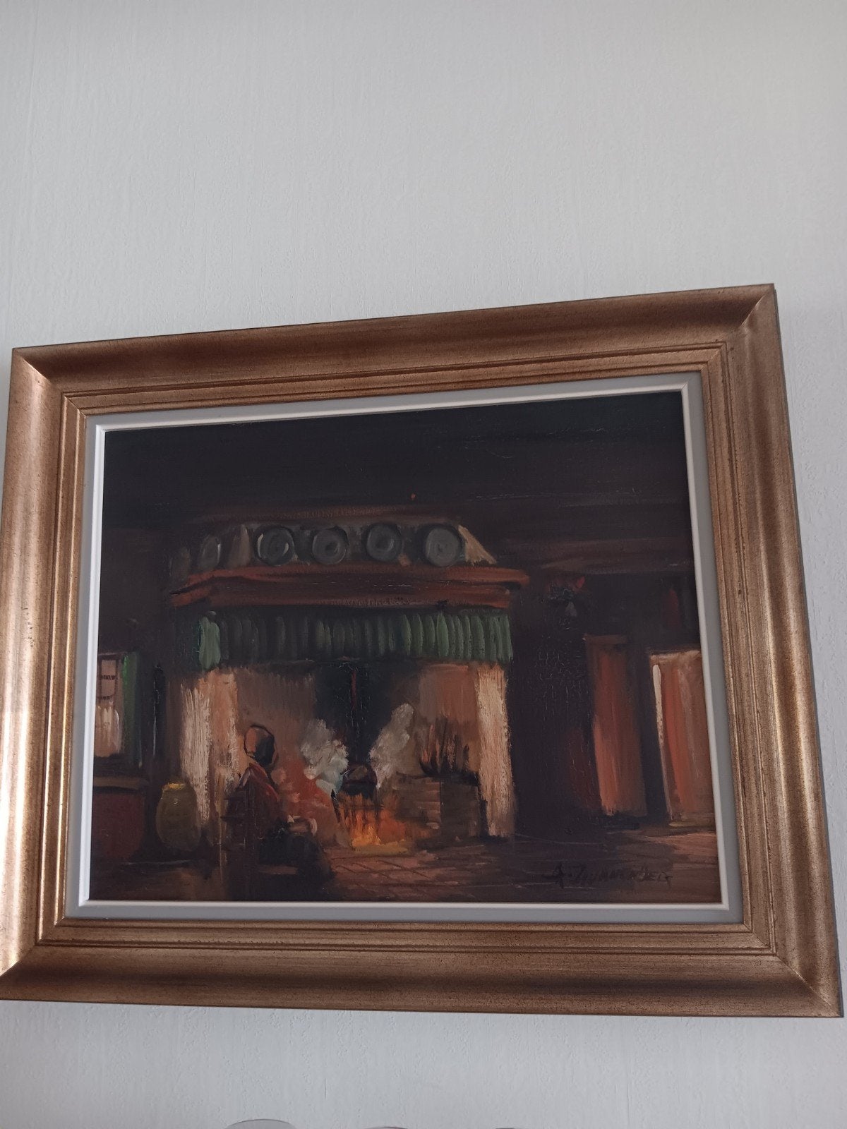 Schilderij A Zwanenberg, Antiek en Kunst, Kunst | Schilderijen | Klassiek, Ophalen