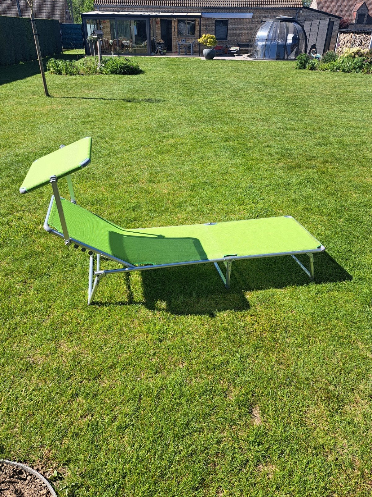 transat (deux pièces) comme neuf, Caravanes & Camping, Enlèvement, Comme neuf