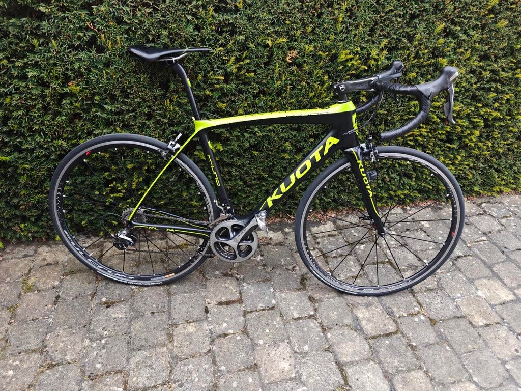 Full Carbon Kuoto koersfiets met Shimano dura ace, Fietsen en Brommers, Ophalen, Carbon