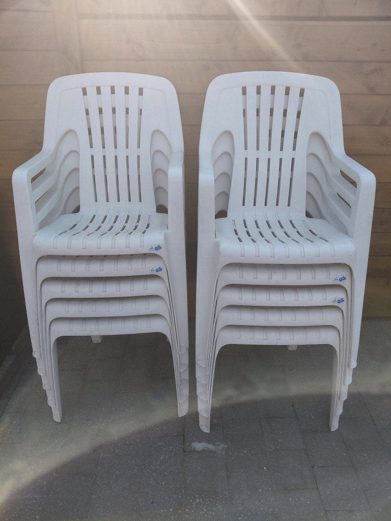 terras stoelen, Tuin en Terras, Ophalen, Gebruikt