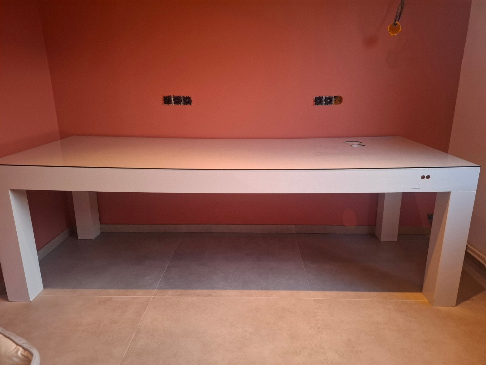 bureautafel, Huis en Inrichting, Ophalen, Gebruikt