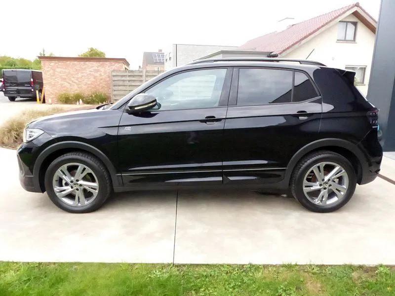 Volkswagen T-Cross RLine, trekhaak, navi, AppConnect, Black, Auto's, Volkswagen, Automaat, T-Cross, 4 cilinders, Zwart