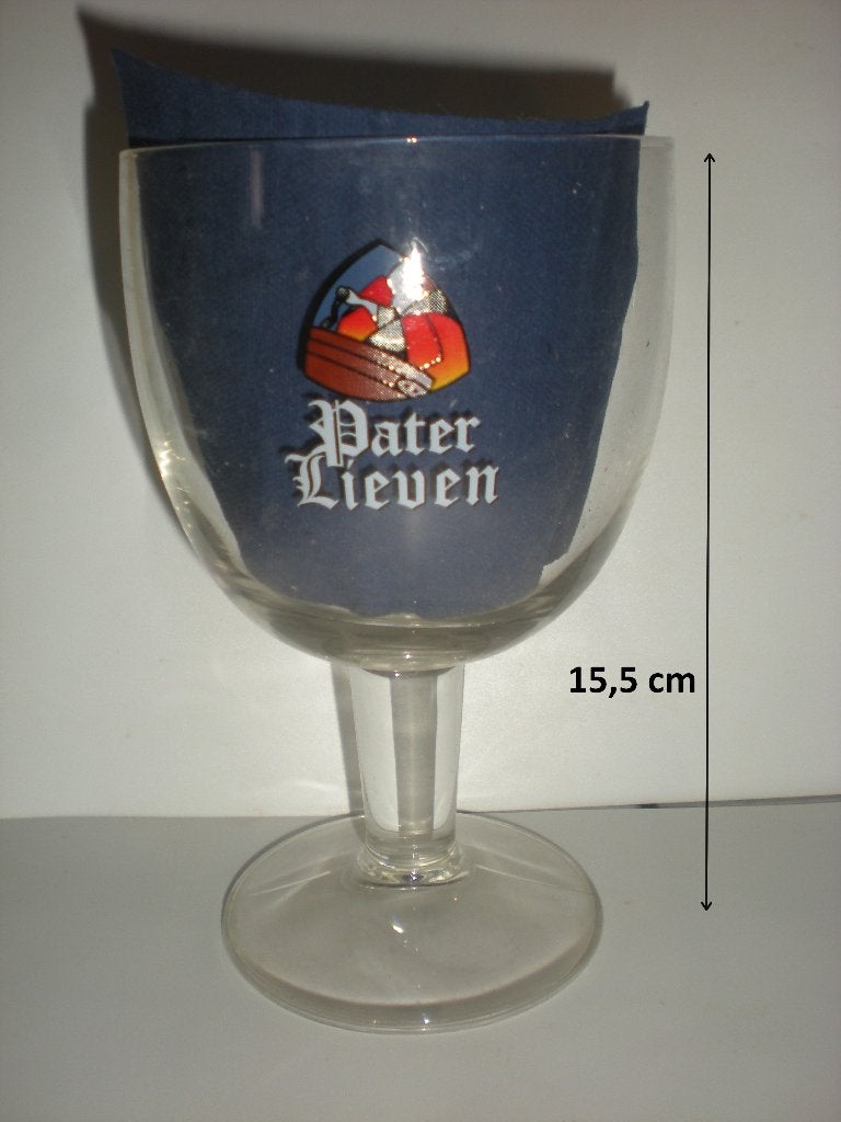 Pater Lieven 33 cl, Verzamelen, Ophalen of Verzenden, Zo goed als nieuw, Glas of Glazen