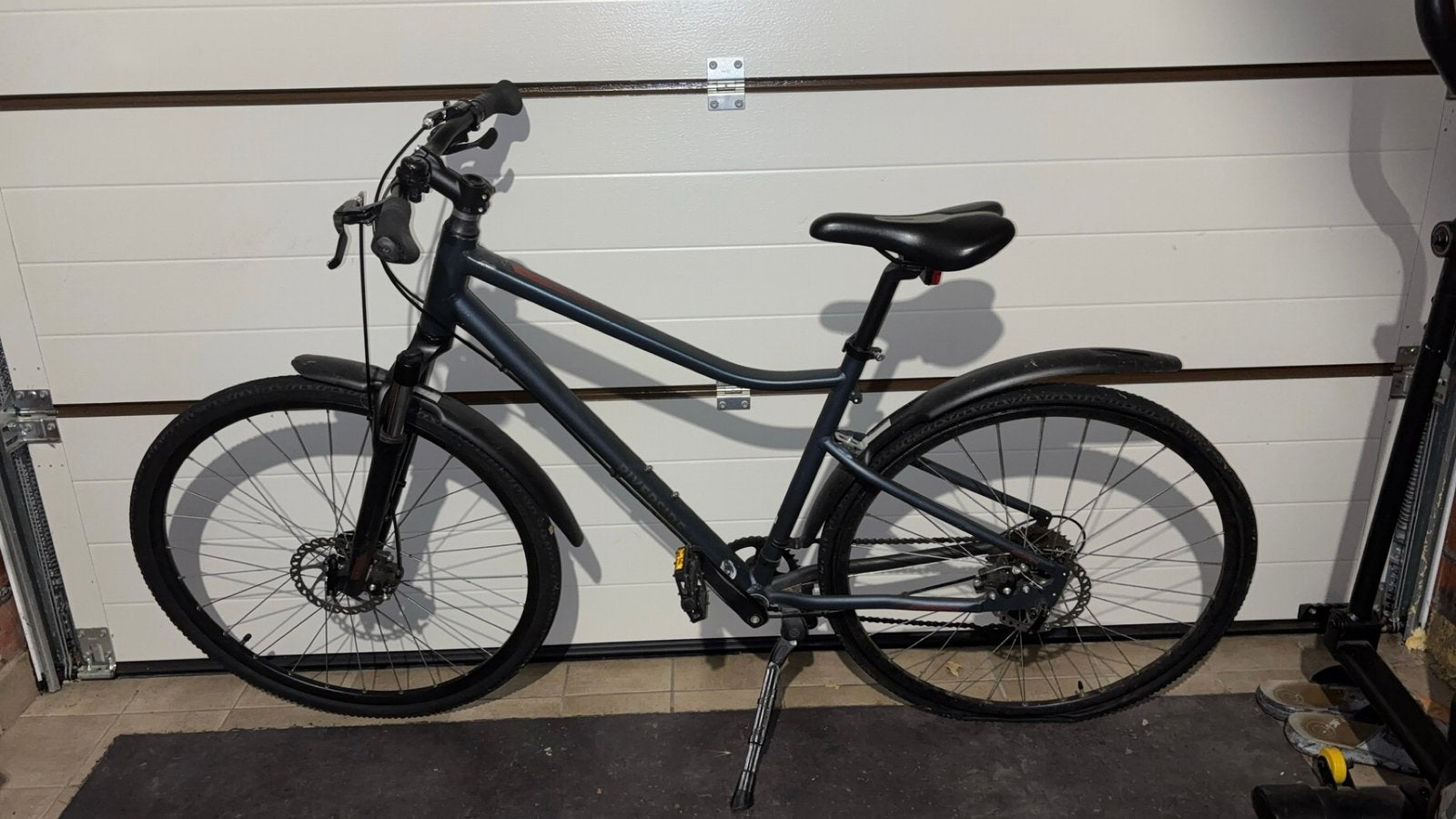 Vélo hybride Riverside 500 bleu nuit, Autres marques, Vitesses, Enlèvement ou Envoi, Utilisé