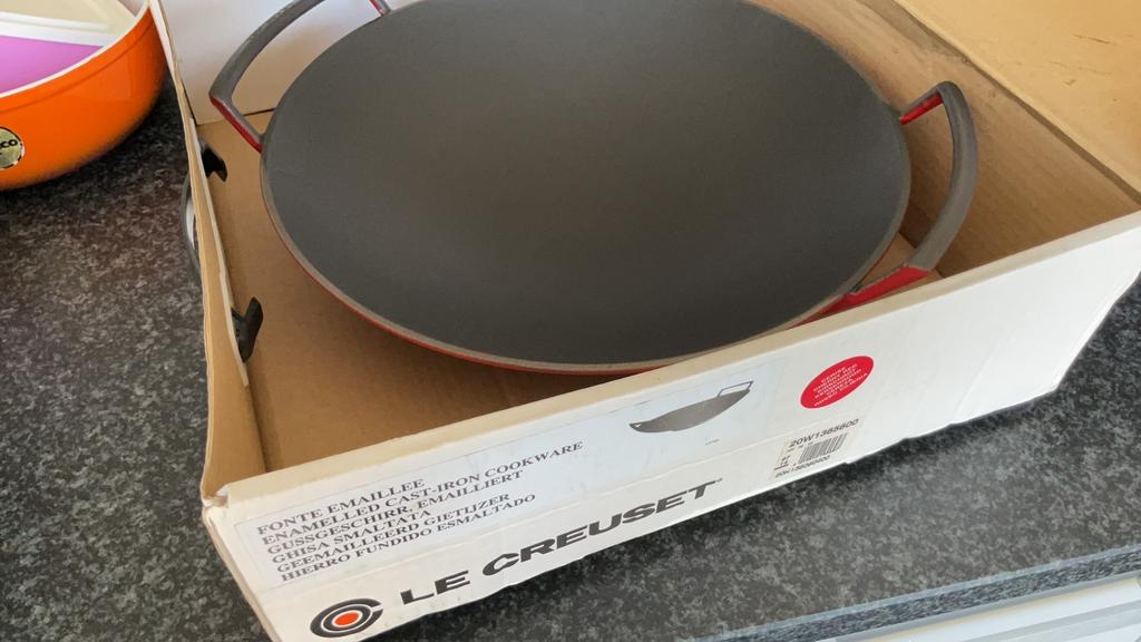Le Creuset, Huis en Inrichting, Keuken | Potten en Pannen, Ophalen of Verzenden, Nieuw, Wok