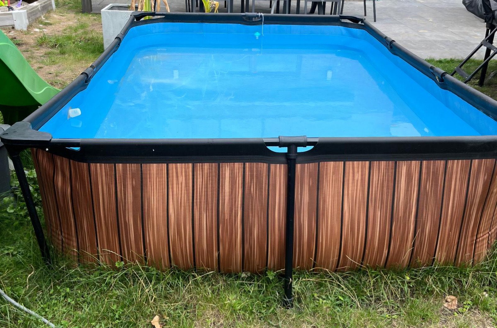 zwembad, Jardin & Terrasse, Piscines, 200 à 400 cm, Comme neuf, Enlèvement, Rectangulaire