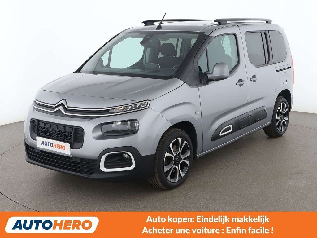 Citroën Berlingo 1.5 Blue-HDi Shine M, Autos, Argent ou Gris, Achat, 140 g/km, https://public.car-pass.be/vhr/609d6caa-d140-4d2a-8ad1-ce5646822e69