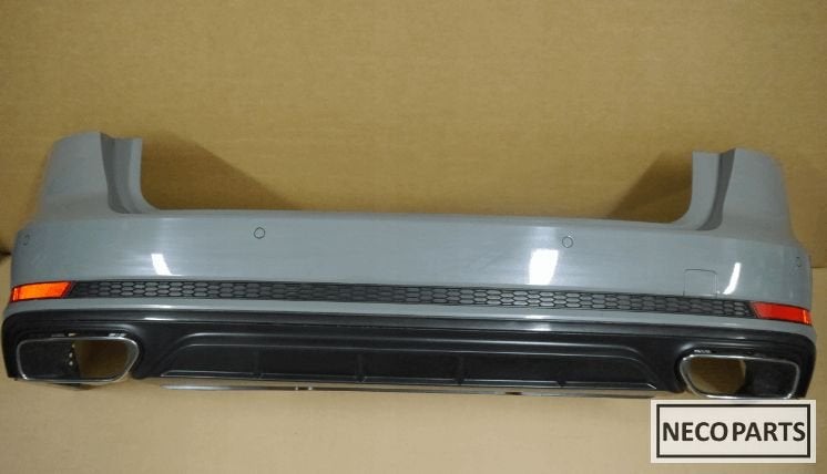 AUDI A4 8W ACHTERBUMPER ORIGINEEL 6xPDC S-LINE KOMBI, Arrière, -, Audi, Utilisé
