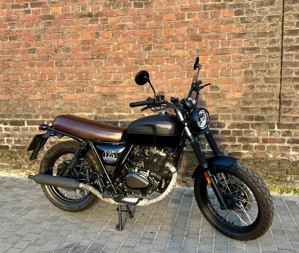 Brixton Cromwell 125, Fietsen en Brommers, Brommers | Overige merken, Ophalen, Brixton, Zo goed als nieuw