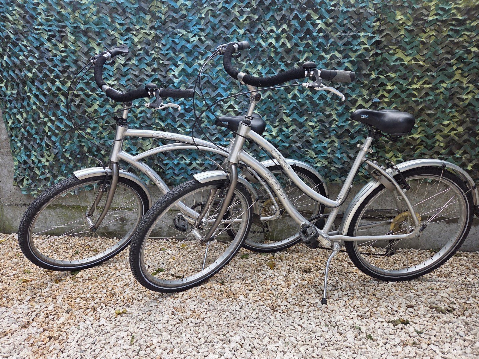 Dames-en herenfiets. Aluminium. merk BERTIN, Fietsen en Brommers, Ophalen, Gebruikt, Aluminium, Dames