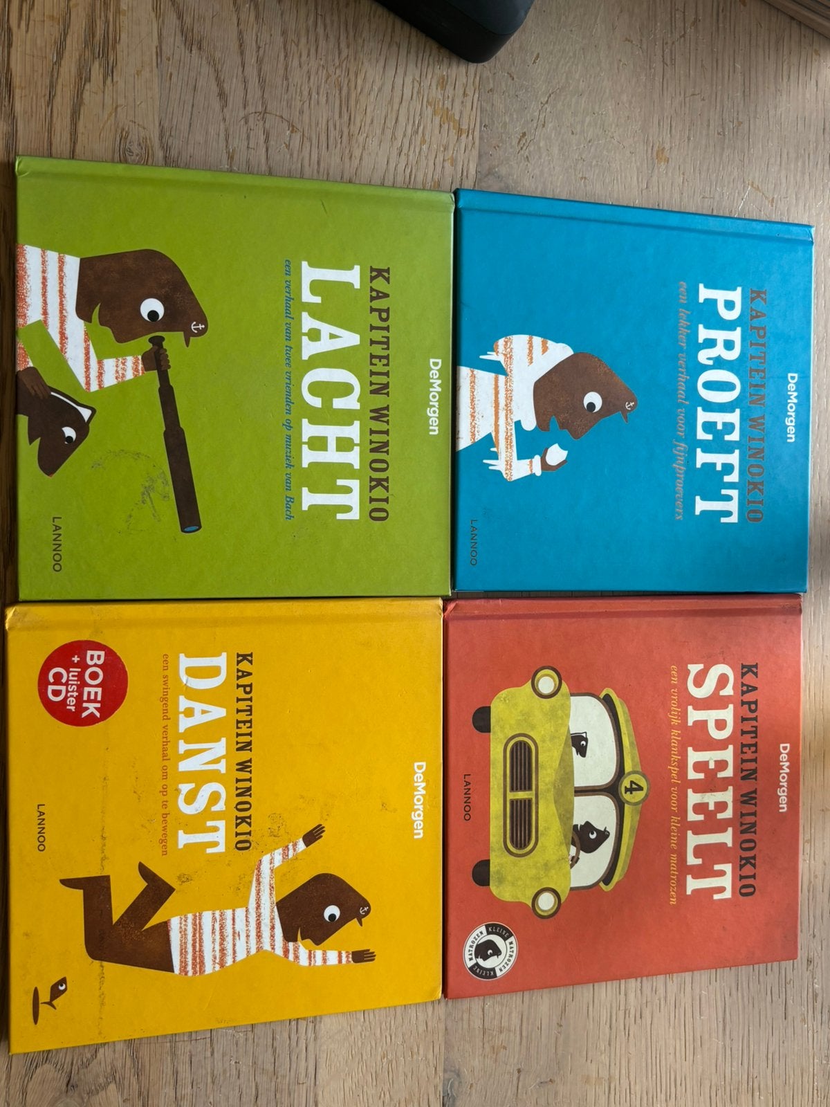boek & luistercd kapitein winokio, Boeken, Humor, Ophalen of Verzenden, Zo goed als nieuw