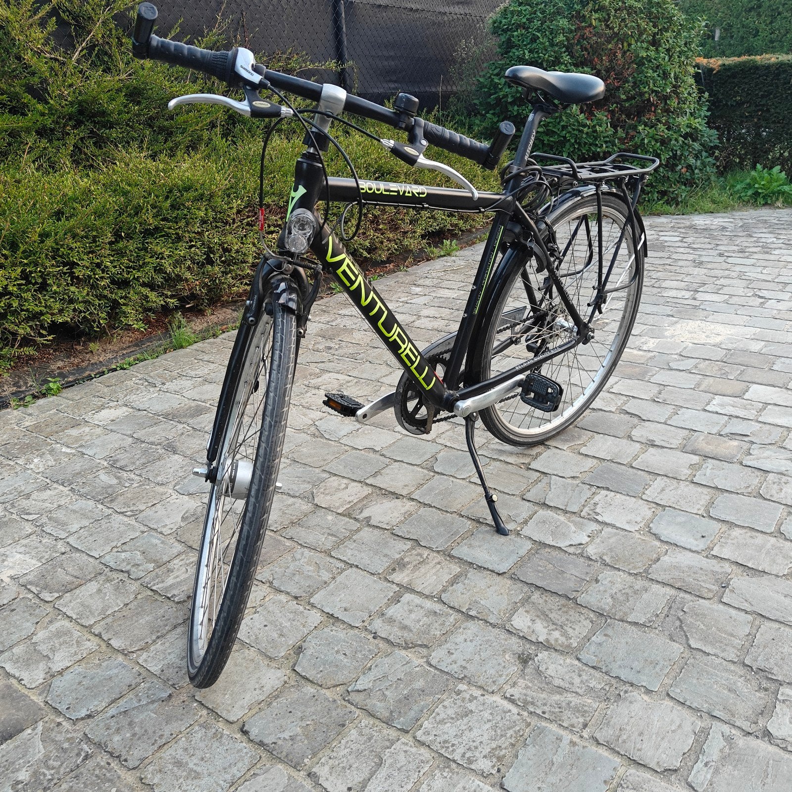 Herenfiets, Fietsen en Brommers, Gebruikt, Velgrem, Versnellingen, 53 tot 57 cm