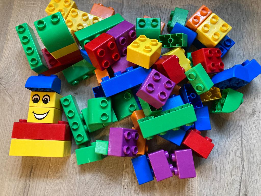 Grote Quatro Lego blokken, Kinderen en Baby's, Ophalen of Verzenden, Zo goed als nieuw, Losse stenen, Lego
