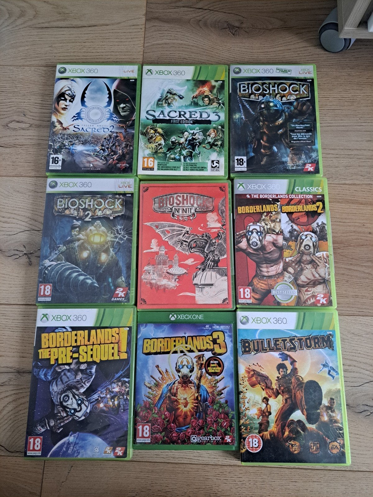 lot de jeux xbox 360 & xbox one, Games en Spelcomputers, Gebruikt, Vanaf 18 jaar, Overige genres, 1 speler
