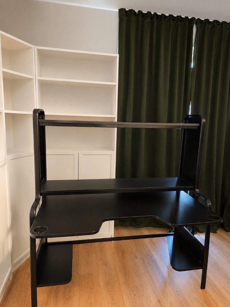 Ikea bureau Fredde, Huis en Inrichting, Zwart, Gebruikt, IKEA, Gamingbureau