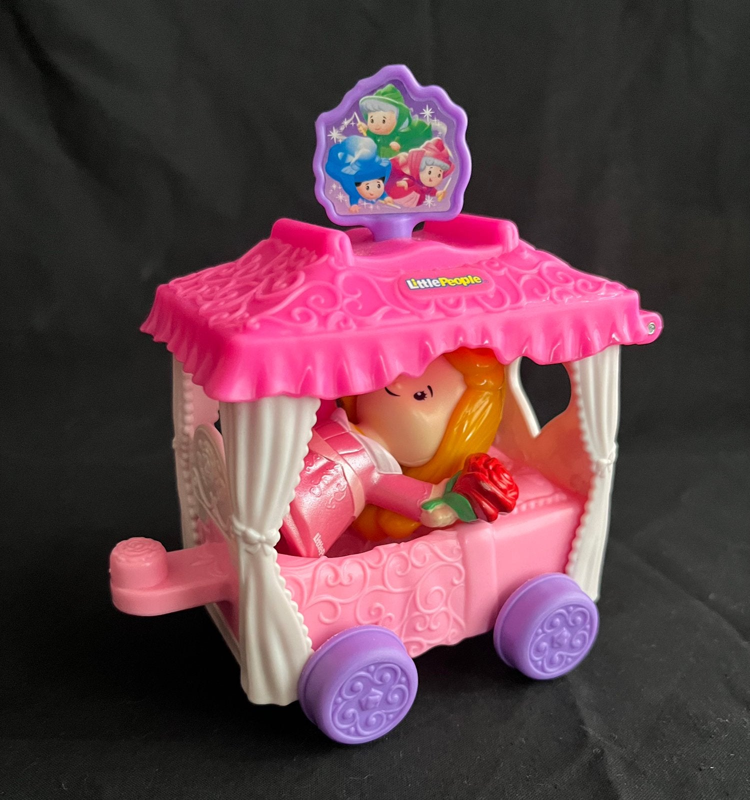 Little People Disney Prinses praalwagen float | Doornroosje, Kinderen en Baby's, Speelgoed | Fisher-Price, Zo goed als nieuw, Ophalen of Verzenden