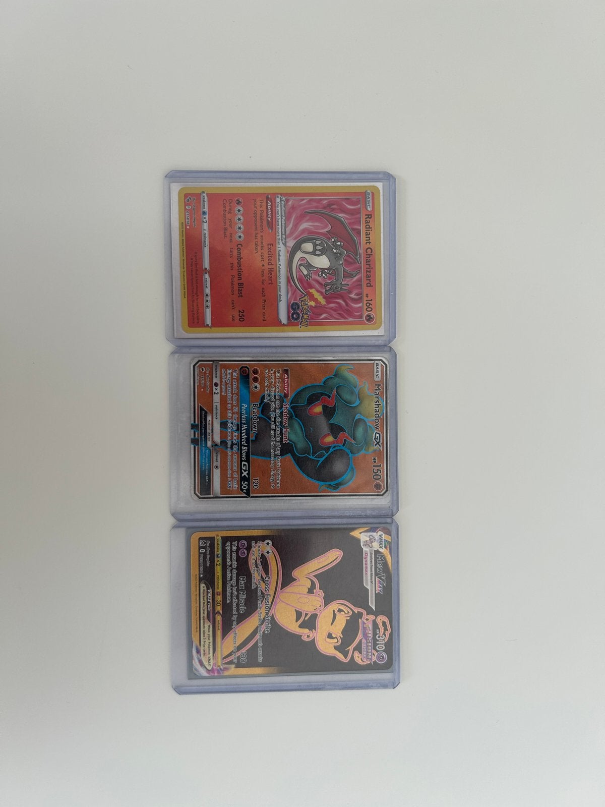 3 pokemon kaarten, Hobby en Vrije tijd, Verzamelkaartspellen | Pokémon, Ophalen of Verzenden, Zo goed als nieuw, Meerdere kaarten