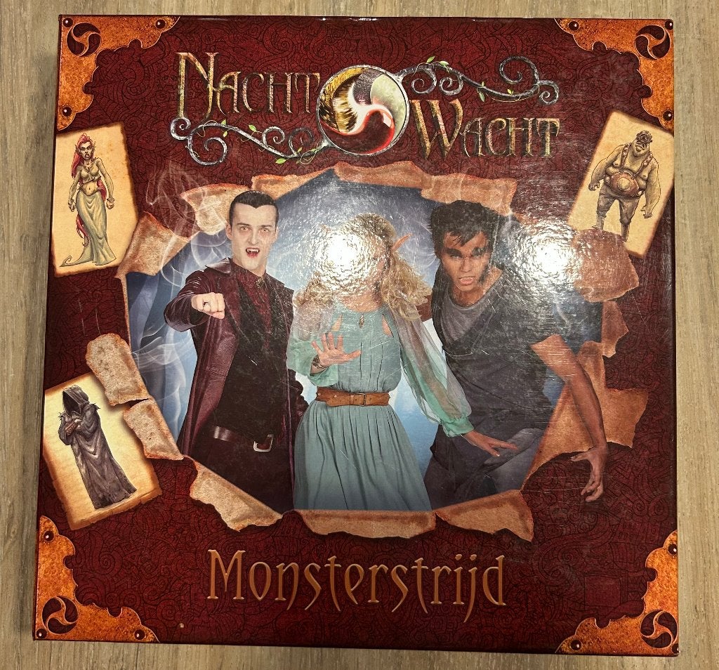 Monsterstrijd - De Nachtwacht, Trois ou quatre joueurs, Enlèvement, Comme neuf, Studio 100