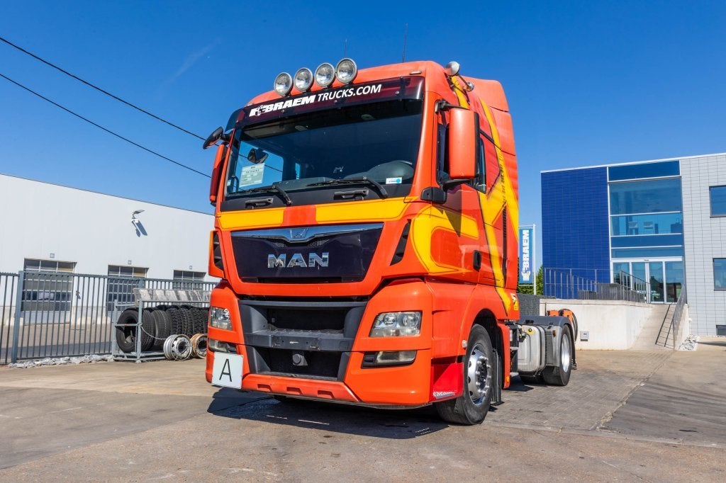 MAN TGX 18.440 XLX BLS + KIPHYDR. (bj 2015), Auto's, 324 kW, Achterwielaandrijving, Euro 6, Overige kleuren