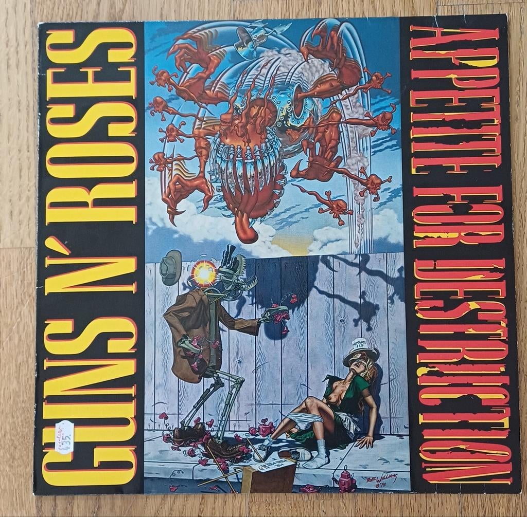 Guns N Roses Appetite for Destruction LP vinyl. 1987, Cd's en Dvd's, Ophalen