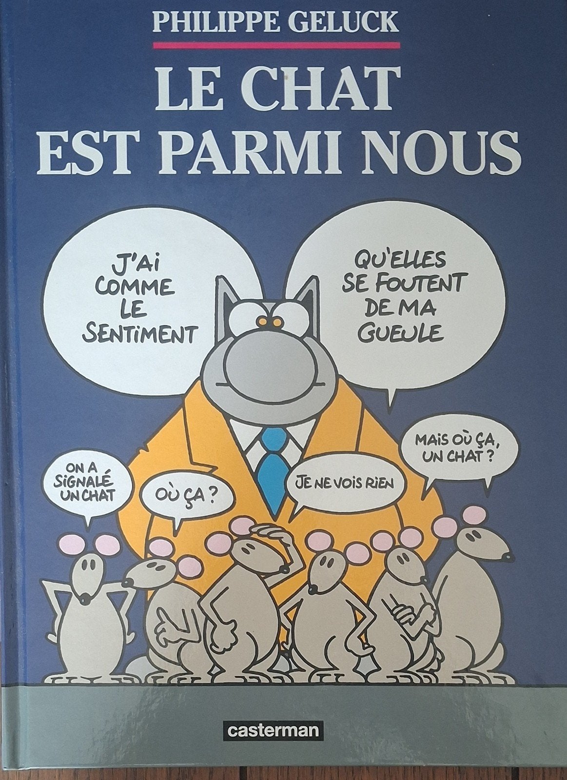 Le chat est parmi nous, Boeken, Ophalen of Verzenden, Zo goed als nieuw, Cartoons