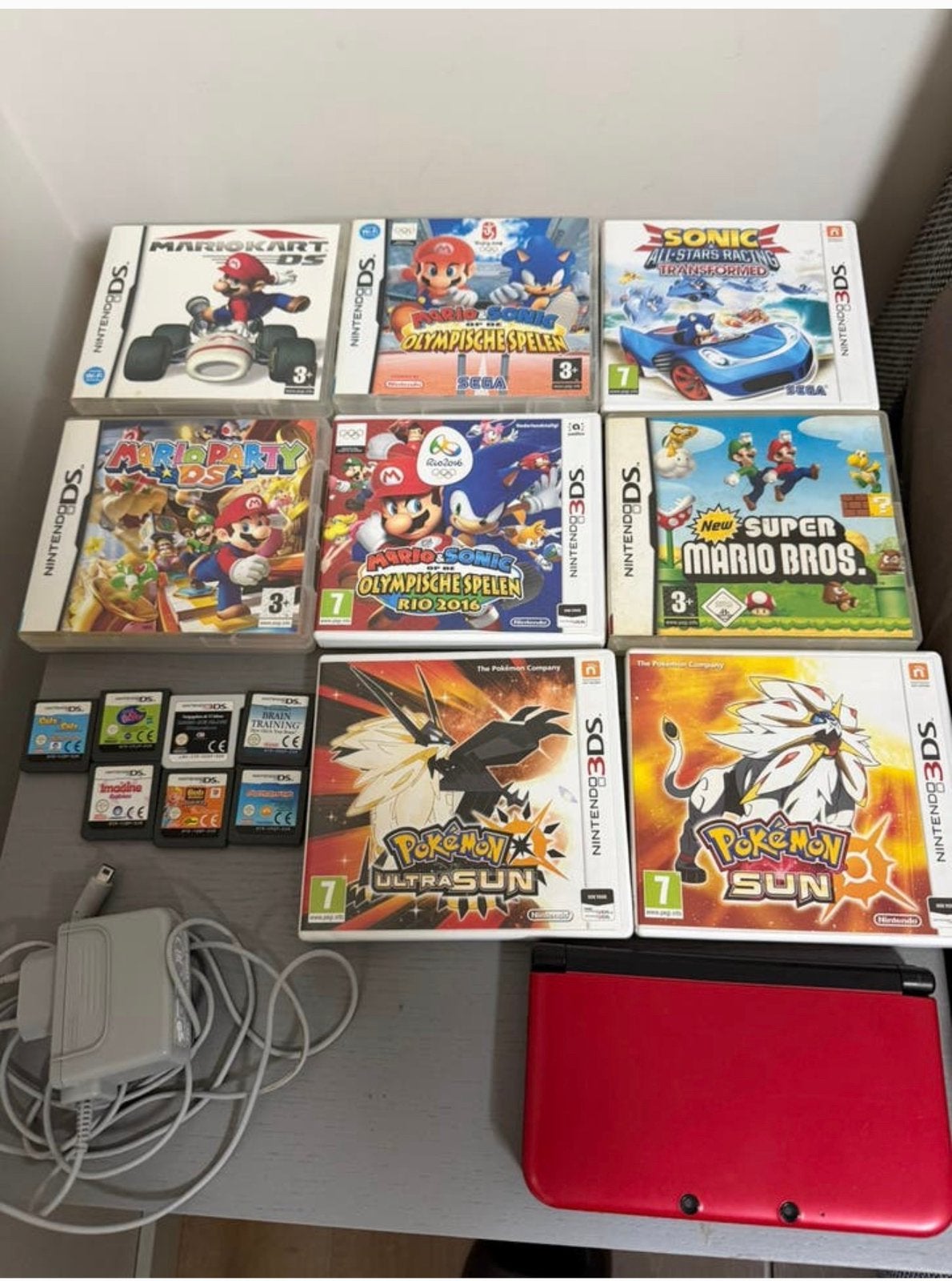 Nintendo 3DS XL + 15 Games, Games en Spelcomputers, Spelcomputers | Nintendo 2DS en 3DS, Ophalen of Verzenden, Zo goed als nieuw