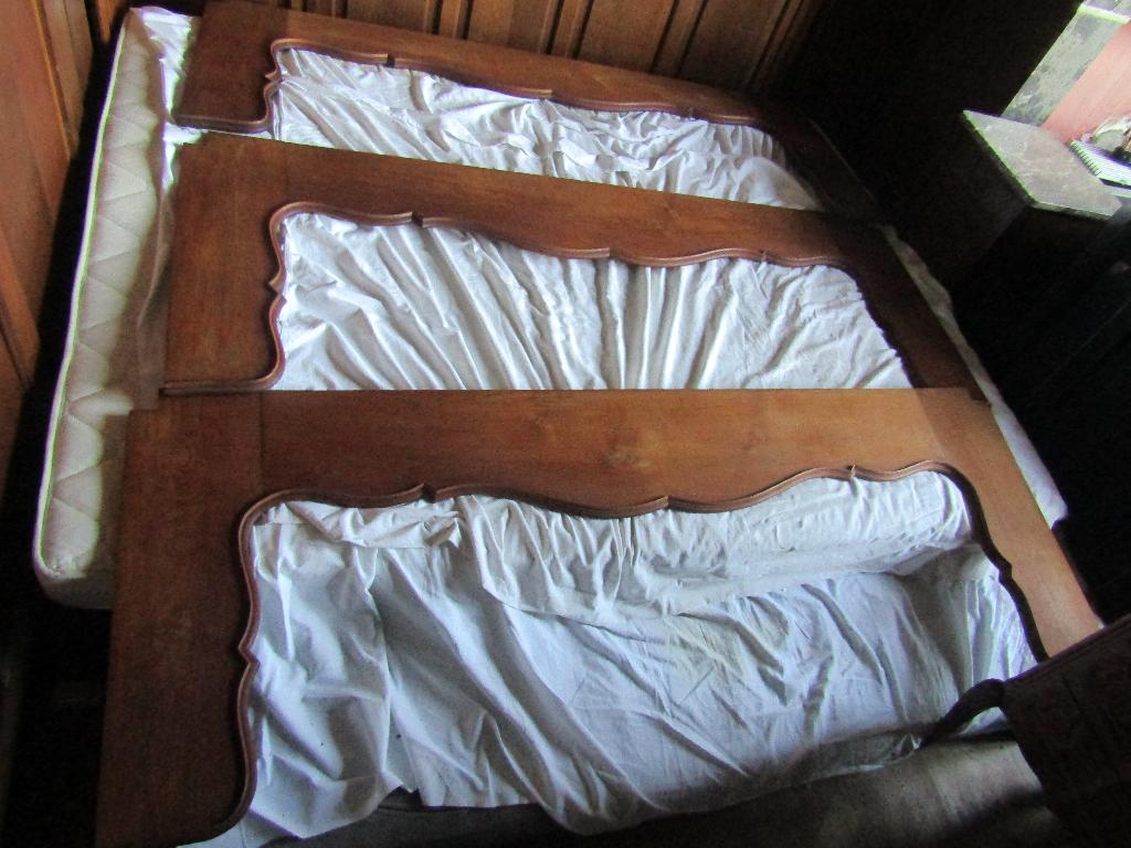 Tête de lit en bois x3, pièce 5€ ou lot à 10€, Enlèvement, Utilisé, Bois