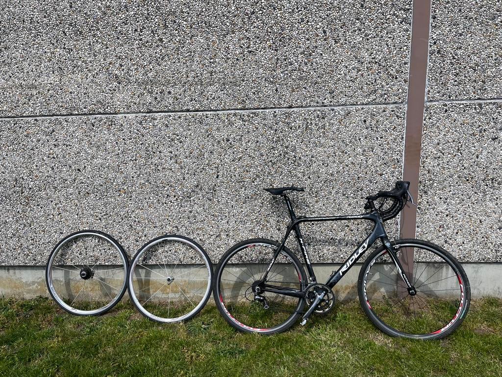 Ridley X-fire carbon cyclocross/gravel, Autres marques, Frein sur jante, 57 à 61 cm, Enlèvement