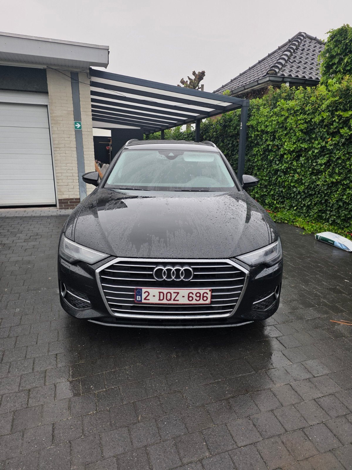 Audi A6 Avant 40 TDI – 2019 – Automaat – Zeer mooie en ruime, Auto's, Euro 6, Start-stop-systeem, Alcantara, Zwart