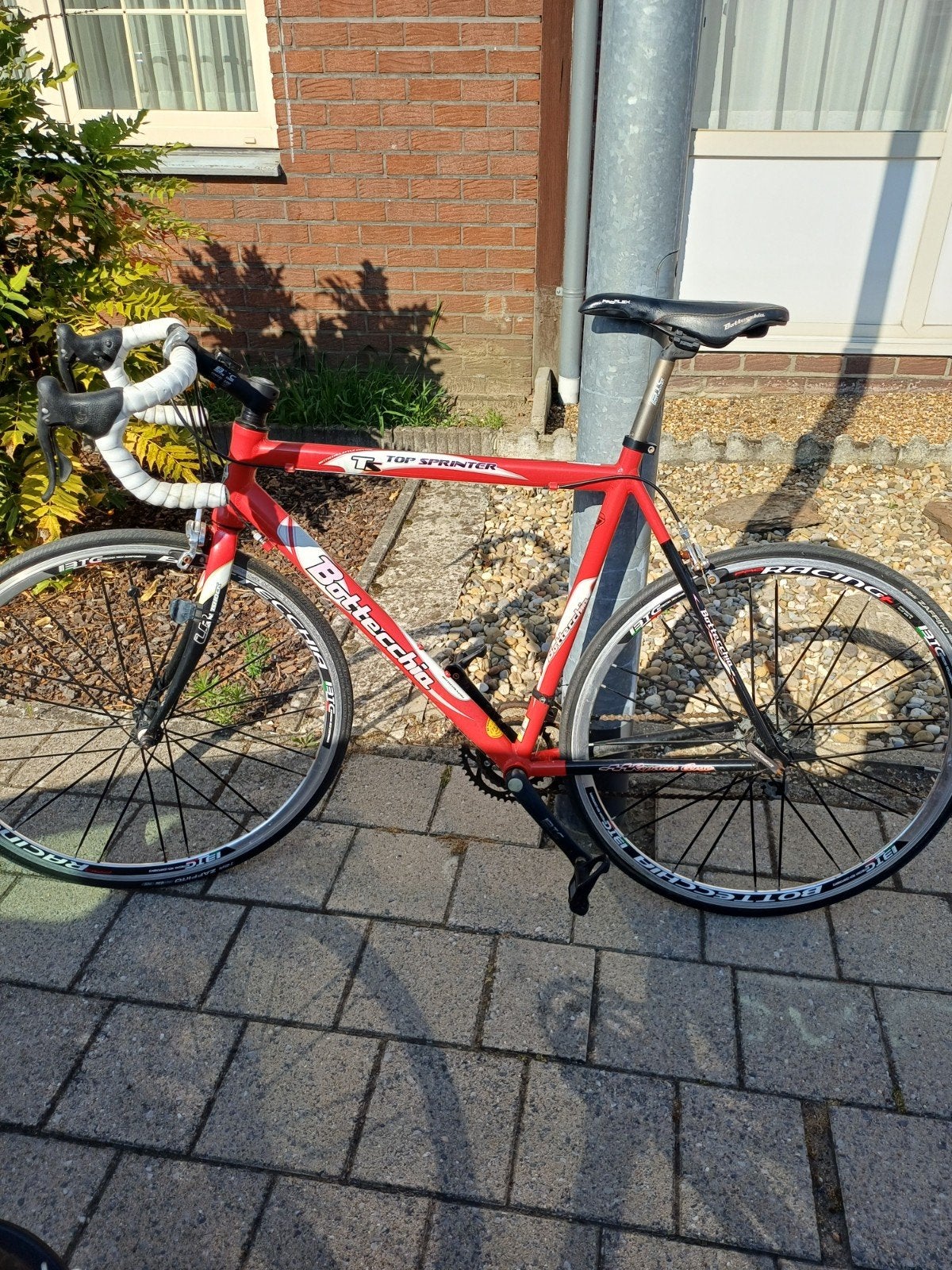 koersfiets te koop, Ophalen