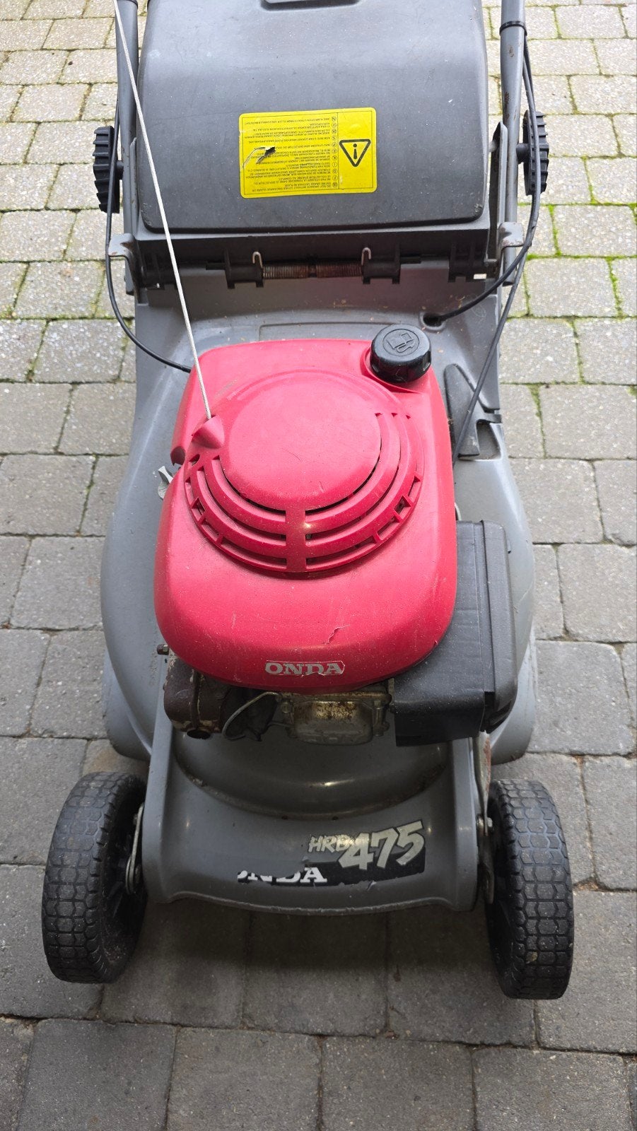 tondeuse à rouleaux honda HRB475, Honda., Tondeuse rotative, 40 à 49 cm, Enlèvement