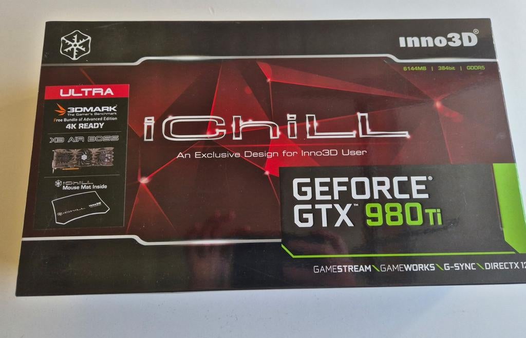 Carte graphique Geforce GTX 980 ti Ichill, Hobby & Loisirs créatifs, Modélisme | Voitures & Véhicules, Enlèvement ou Envoi
