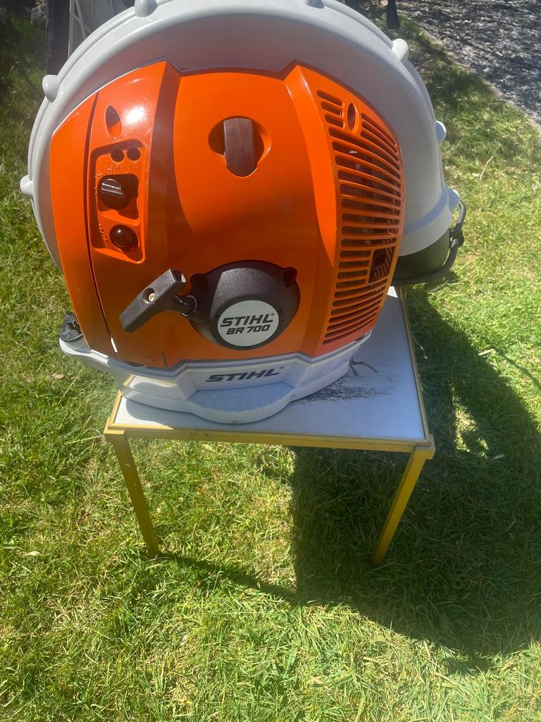 Stihl br 700 bladblazer, Tuin en Terras, Ophalen, Zo goed als nieuw