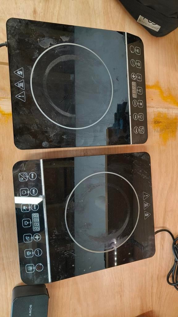 Quigg 2 inductie kookplaten, Electroménager, Tables de cuisson, Enlèvement, Induction