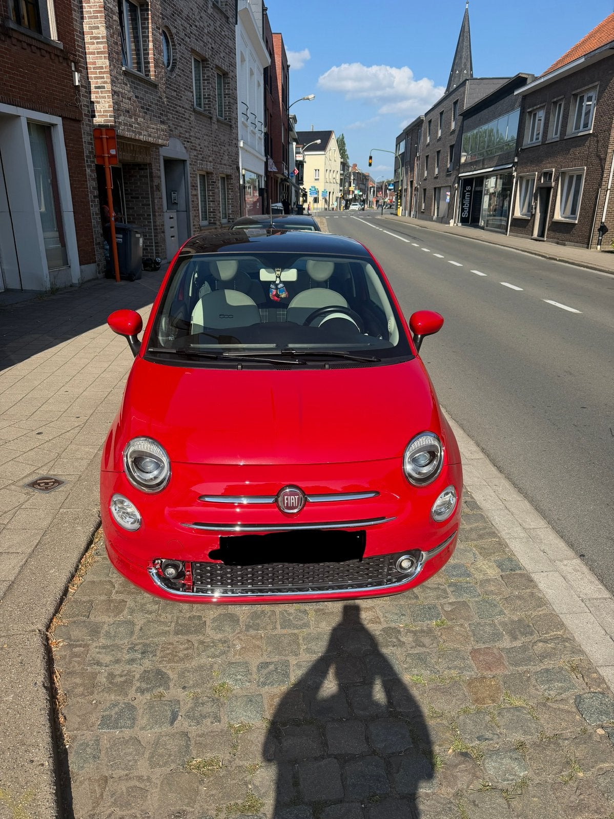Fiat 500 à vendre, Rouge, Achat, 50 kW, Boîte manuelle