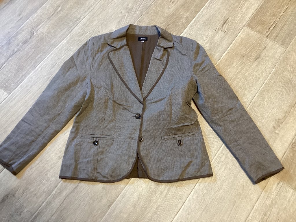 Nieuw jasje L/Xl, Kleding | Dames, Jasjes, Kostuums en Pakken, E5 Mode, Bruin, Maat 42/44 (L), Nieuw