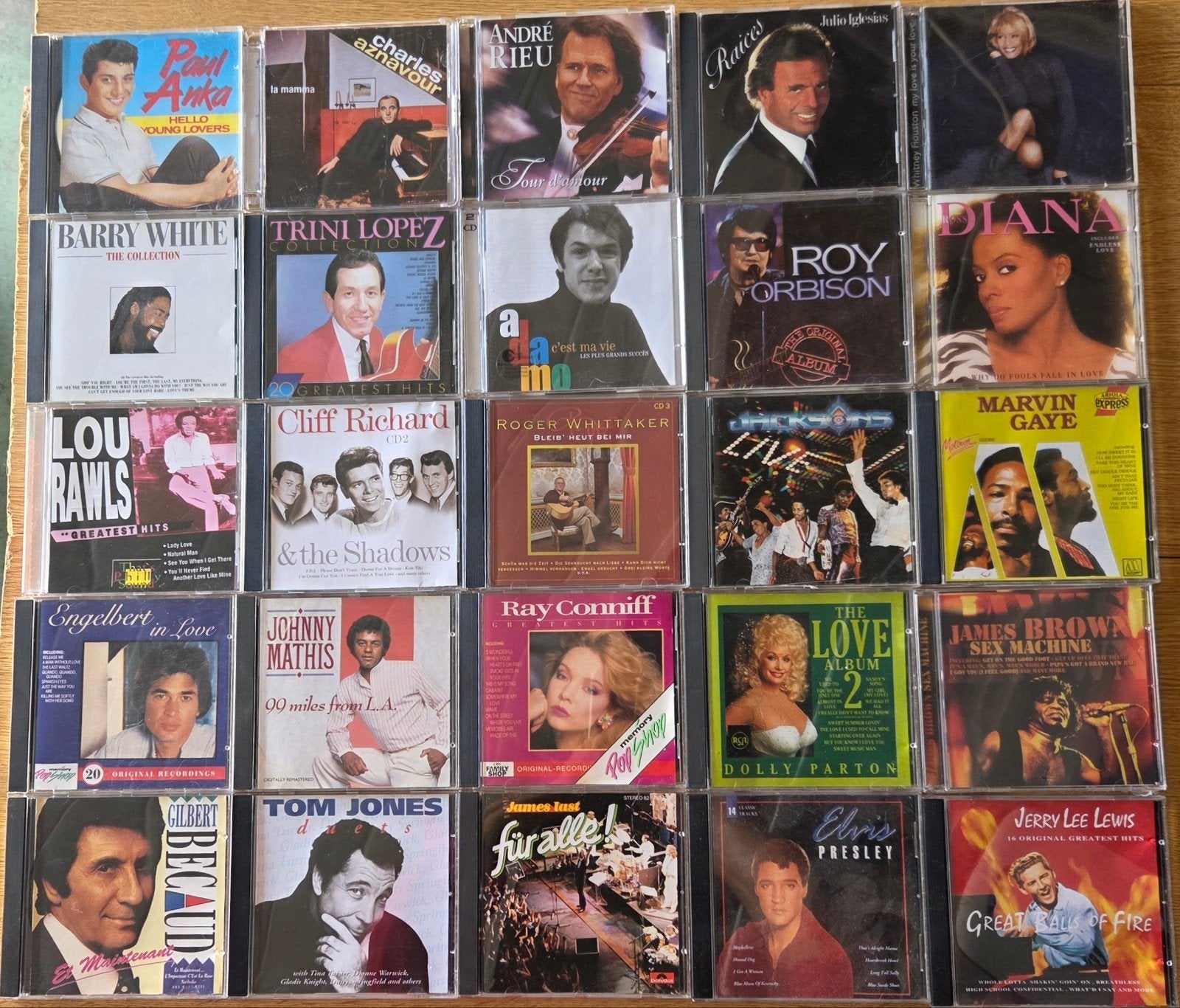 lot wereldsterren cd's, Ophalen of Verzenden