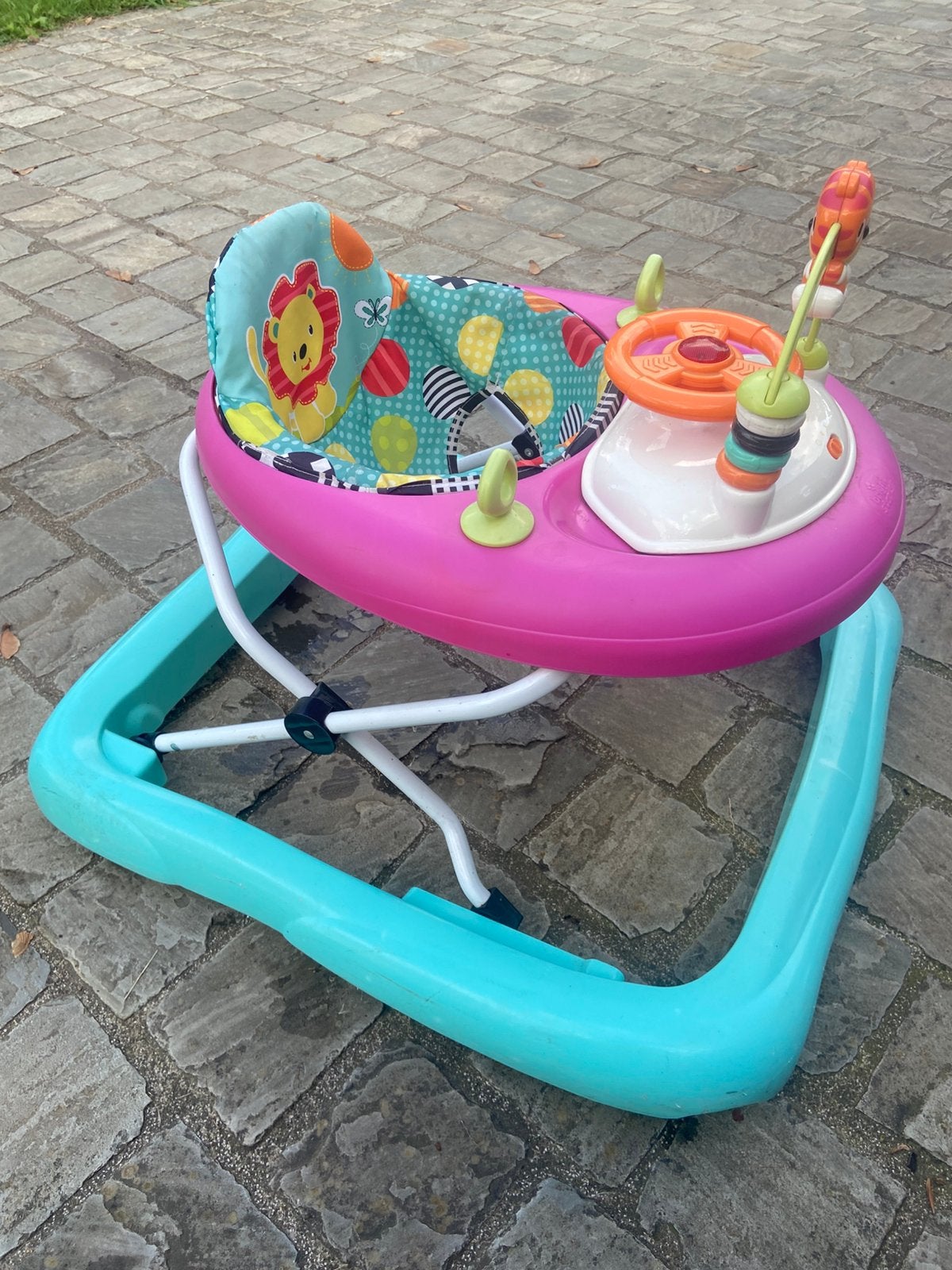 Baby loopwagentje met stuur, Ophalen, Gebruikt, Overige typen, Met wieltjes