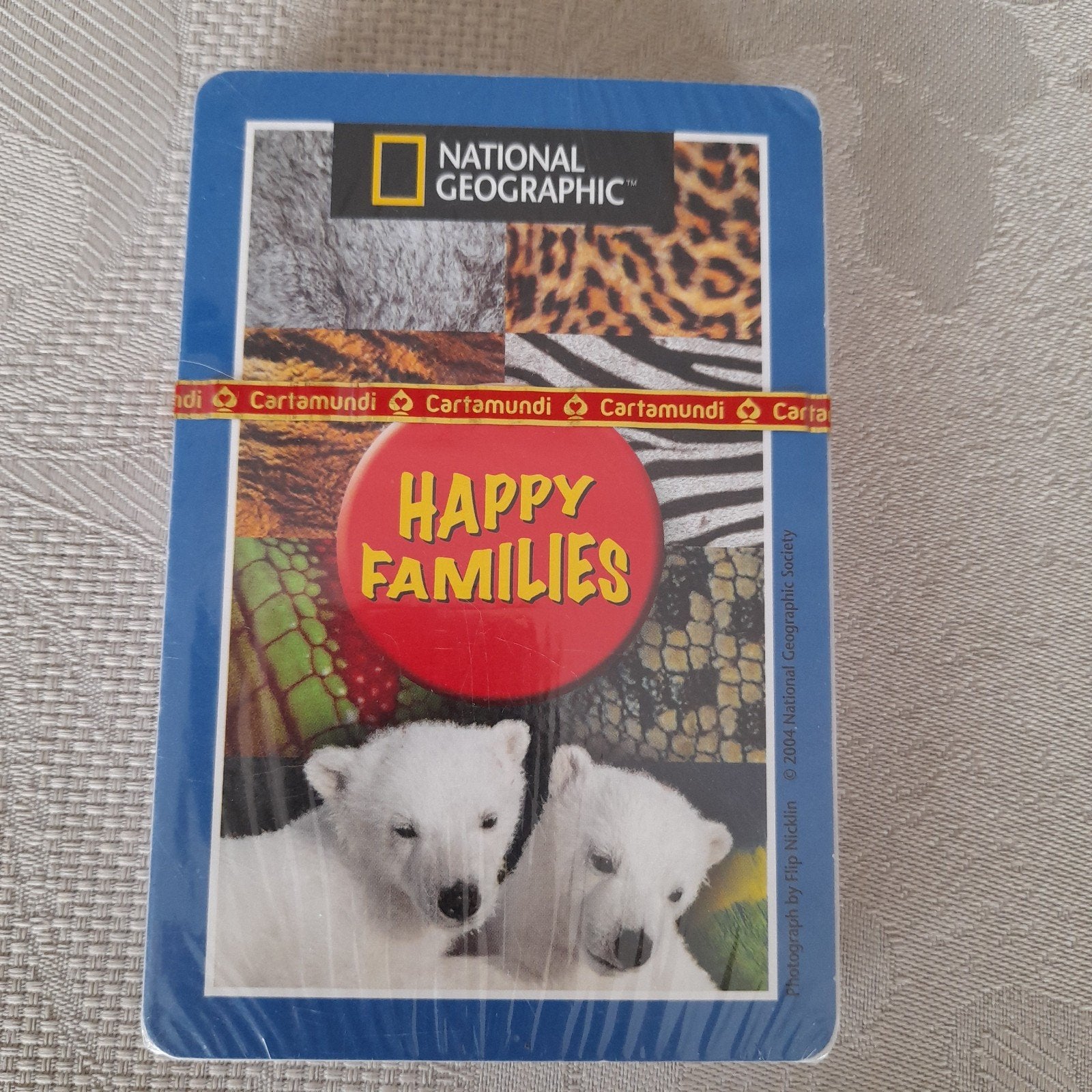 Kwartet Happy Families National Geographic., Verzamelen, Ophalen of Verzenden, Nieuw, Kwartet(ten)
