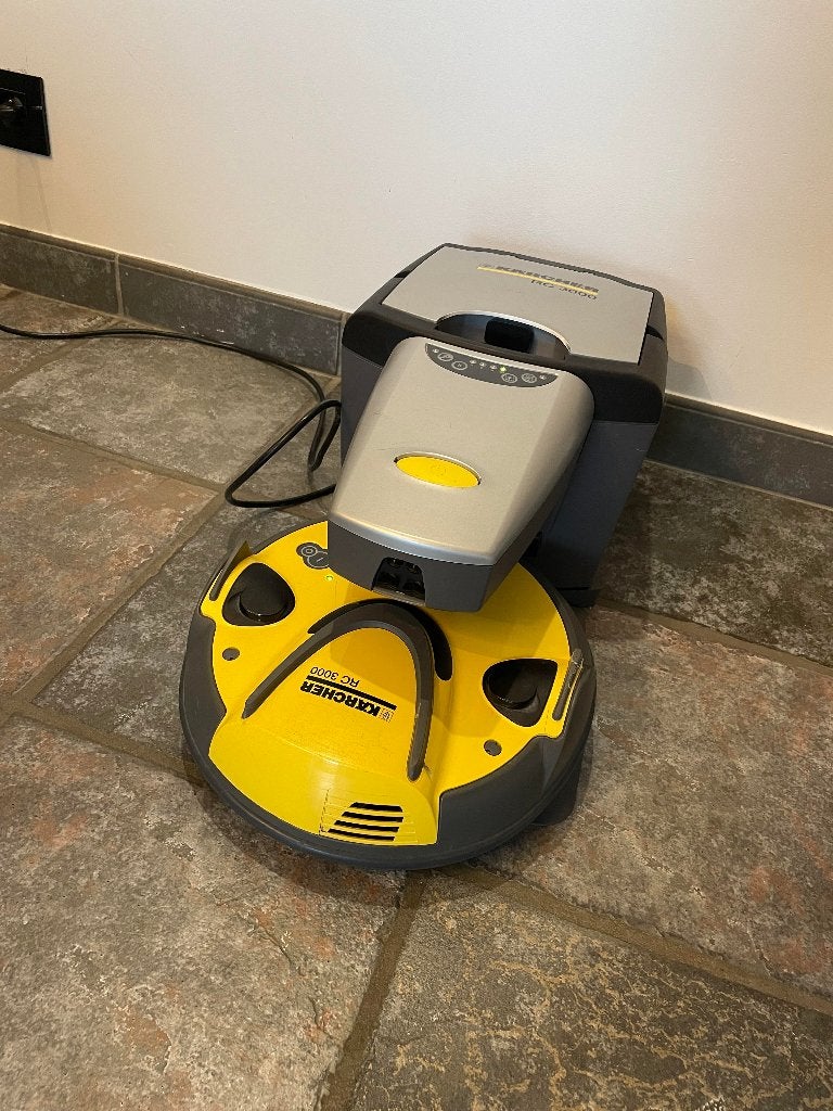 robot stofzuiger karcher RC3000, Enlèvement, Sac à poussière, Station de charge