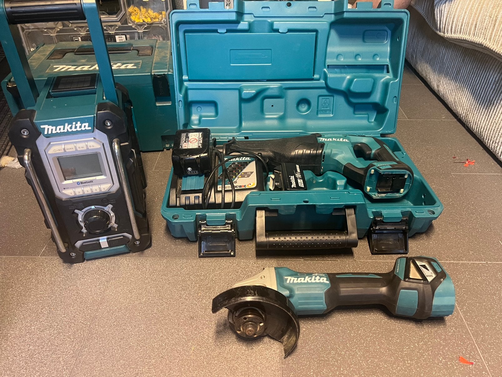 Compleet Makita, Doe-het-zelf en Bouw, Ophalen, Gebruikt