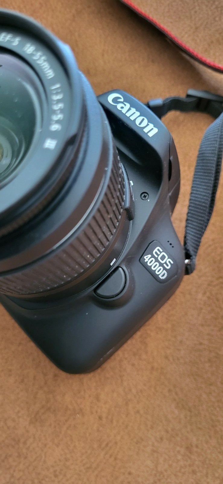 Canon EOS 4000D + 18-55 mm III, comme neuf, TV, Hi-fi & Vidéo, Enlèvement ou Envoi, Comme neuf, Reflex miroir, Canon